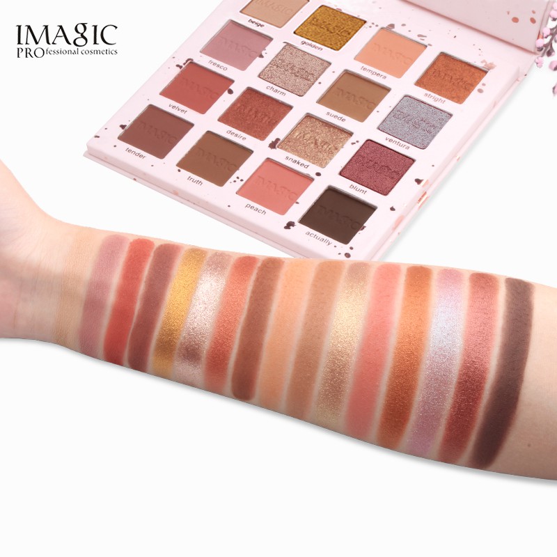 (READY &amp; ORI) IMAGIC 16 Color Pink Pop Eyeshadow Palette EY327 EY 327