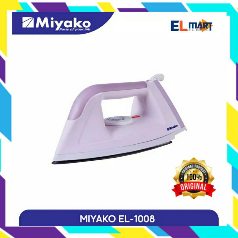 Miyako Setrika Listrik EI 1008M 1008 M Electrik Dry Iron