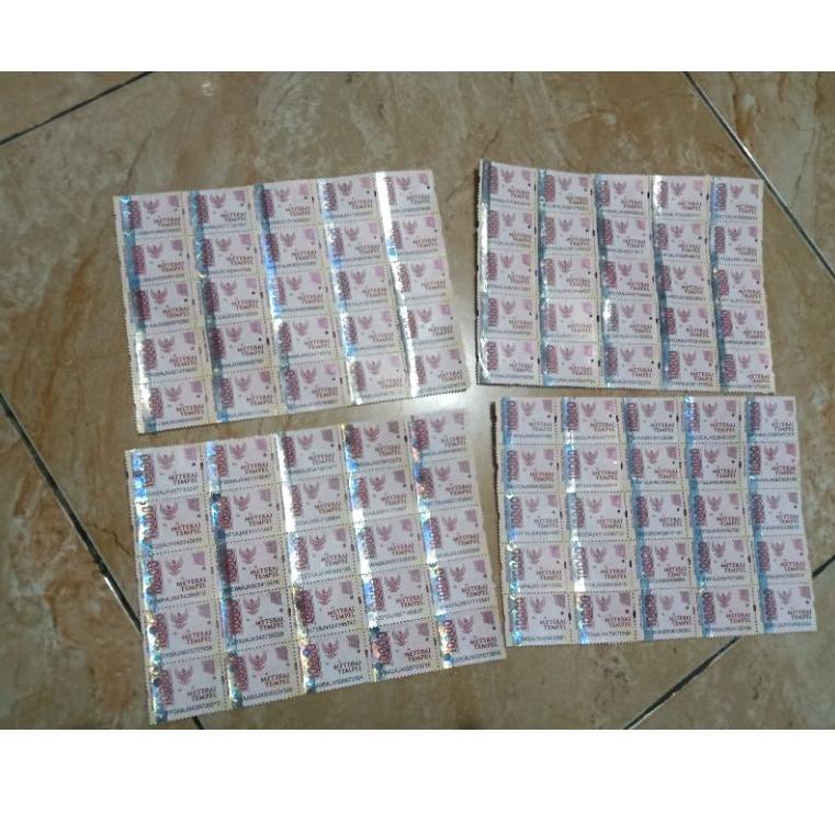 

Promo Hari ini || TnP Materai10000 ||Stok@banyak