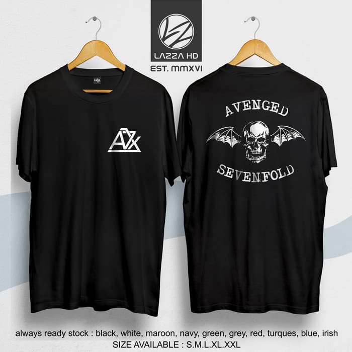 original kapake concept Kaos / Baju / Tshirt Avenged Sevenfold A7X Kualitas Distro concept -mitra
