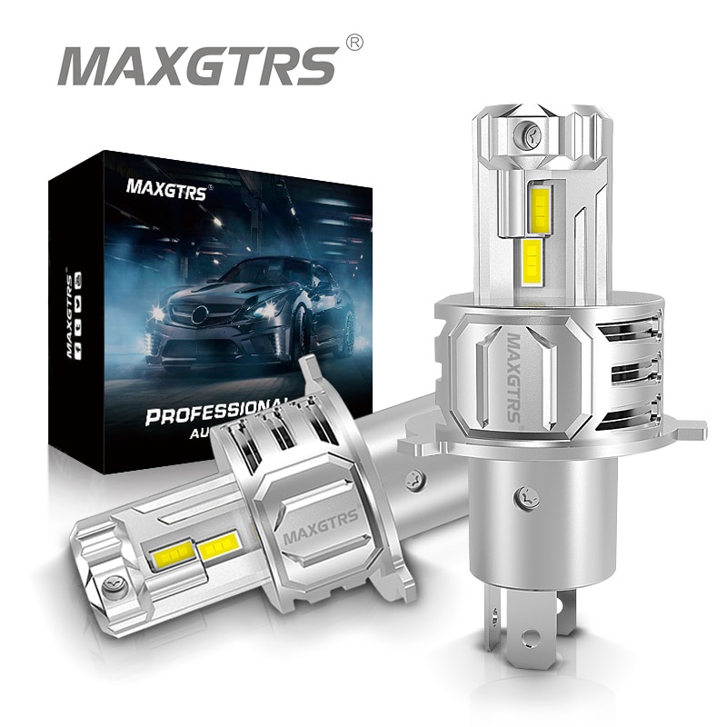 PREORDER MAXGTRS 2Pcs Turbo LED H7 H4 LED Headlight Bulb for Car Head Light HB3 9005 HB4 9006 H8 H9 