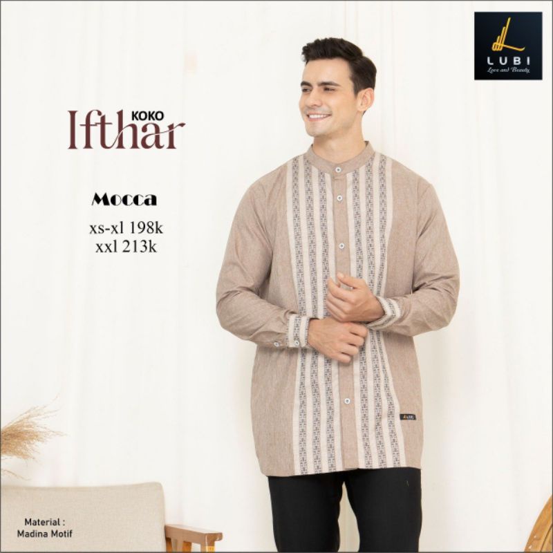 BAJU KOKO PRIA IFTHAR MERK LUBI
