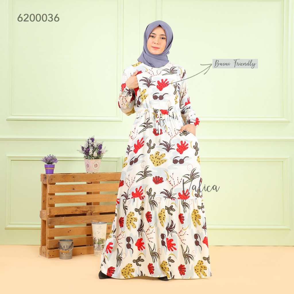 Nadia dress / baju gamis / long dress