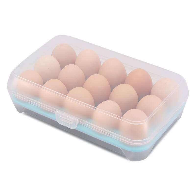 Kotak Telur Portable / Box Telur / Egg Box / Tempat Telur Serbaguna 15 sekat 85