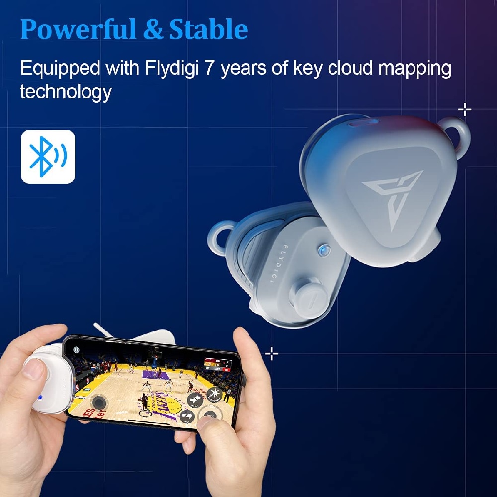 FLYDIGI Joyone - Mobile Game Controller - Single Joystick and Button - Alat Bantu Bermain MOBA/FPS Games di Smartphone