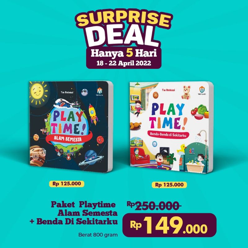 

Playtime Alam Semesta dan Playtime Benda Di Sekitarku - Bundling