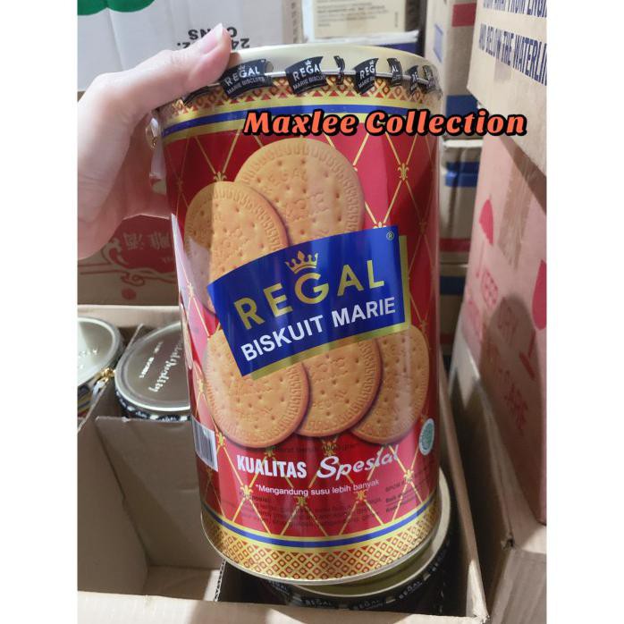 

REGAL SPECIAL 1 KG /MARIE BISCUIT /BISCUIT KALENG - TANPA BUBBLE