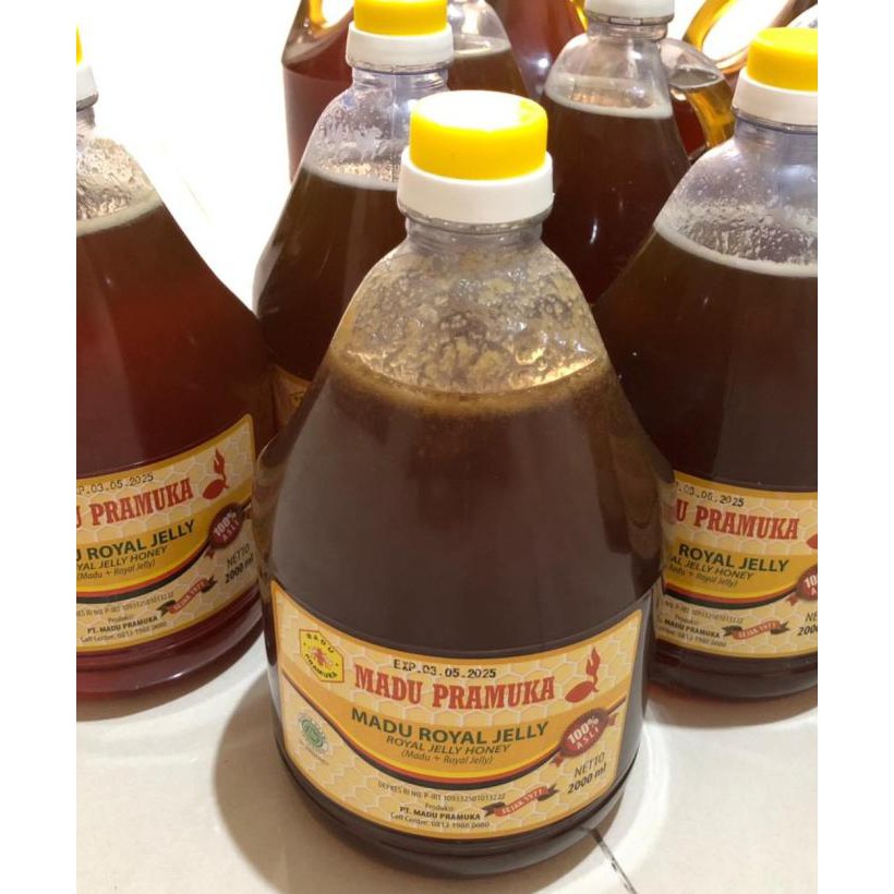 

Promo Madu Pramuka Asli Royal Jelly 2 Liter Honey Royal Jelly 2000 Ml Heraproject456