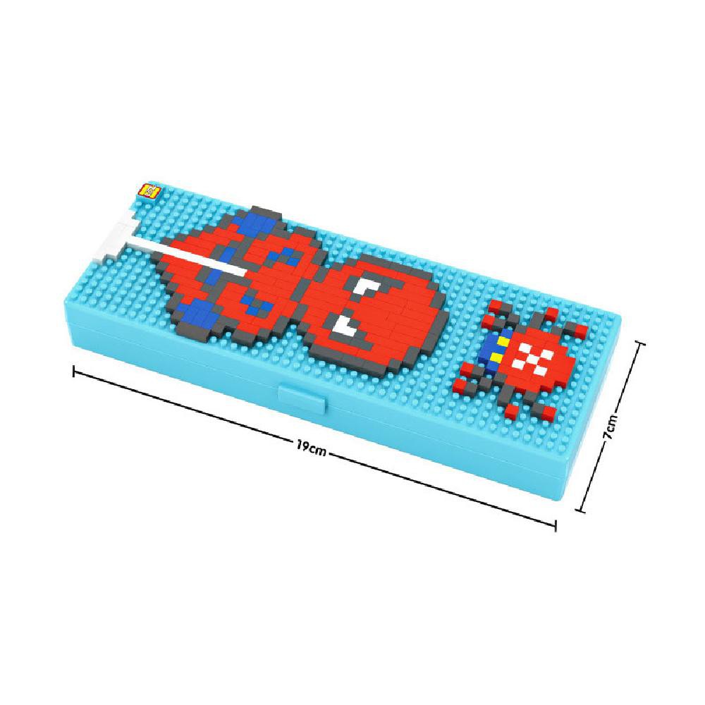 

NANO BLOCKS LOZ PENCIL CASE 9096 5 SPIDERMAN TEMPAT PENSIL BRICK KARAKTER MURAH PROMO