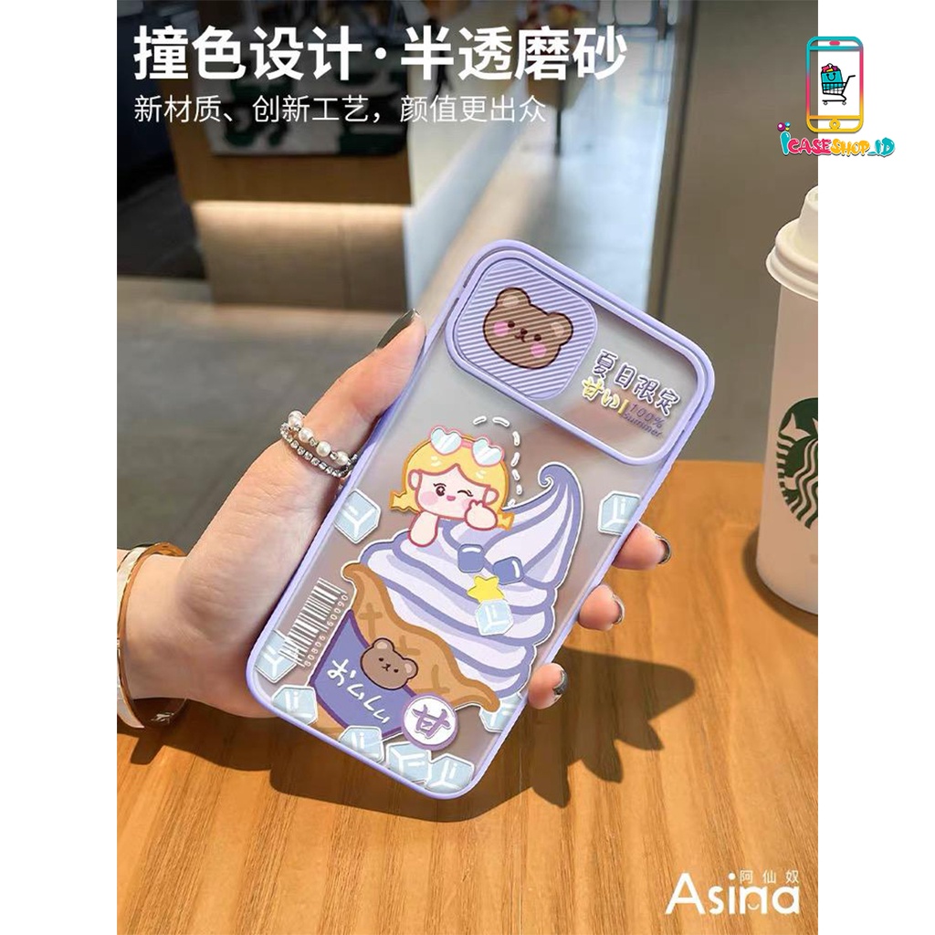 SS078 SOFTCASE SLIDE KAMERA IPHONE 6 7 X XS XR 11 6,1 PLUS IC1022