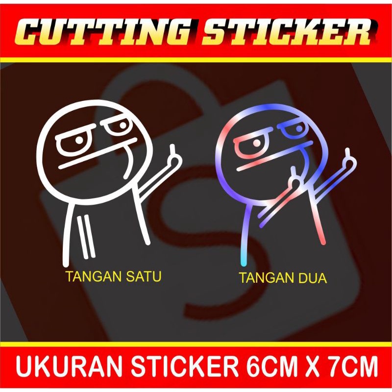 cutting stiker fucek