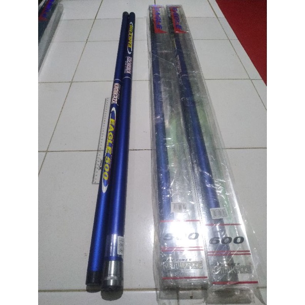 Joran Tegek Ikan Gabus Kamikase Eagle ruas panjang 6 M dan 5 M Tegek Gabus diameter besar barang hal