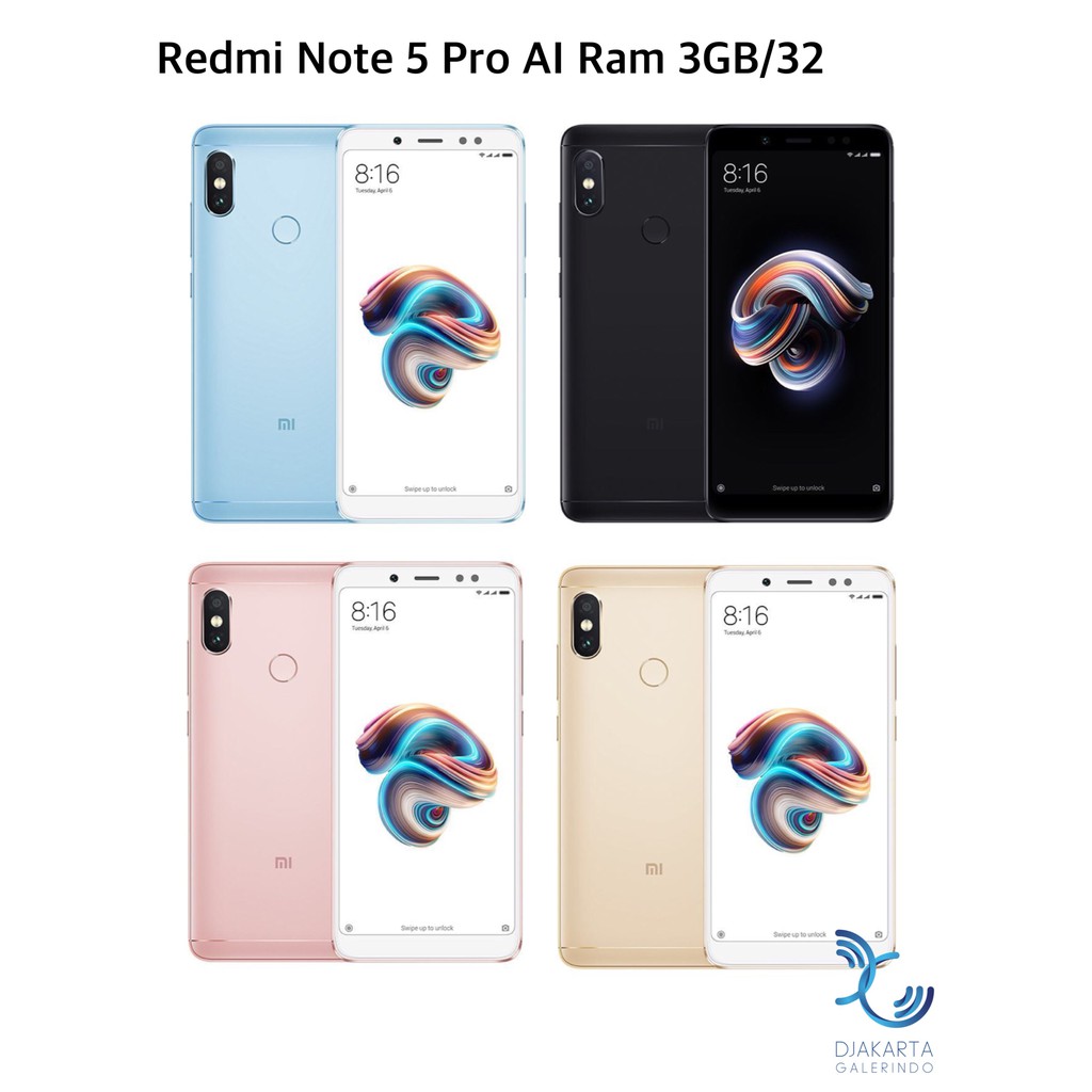 Xiaomi Redmi Note 5 Pro Ai 332 Grs Distributor