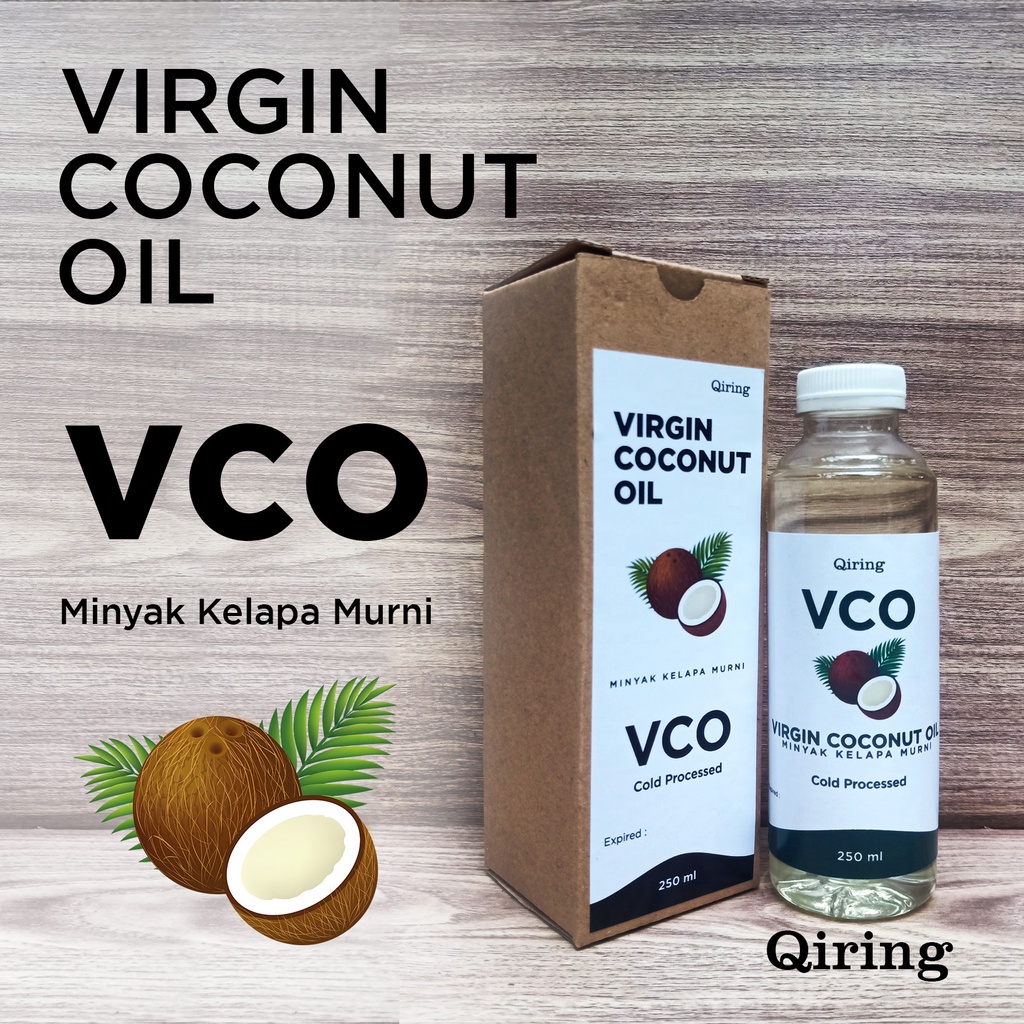 

Virgin Coconut Oil VCO - Qiring 250 ml
