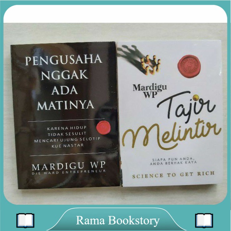 

Paket Motivasi PENGUSAHA + TAJIR by MARDIGU WP 2 Buku