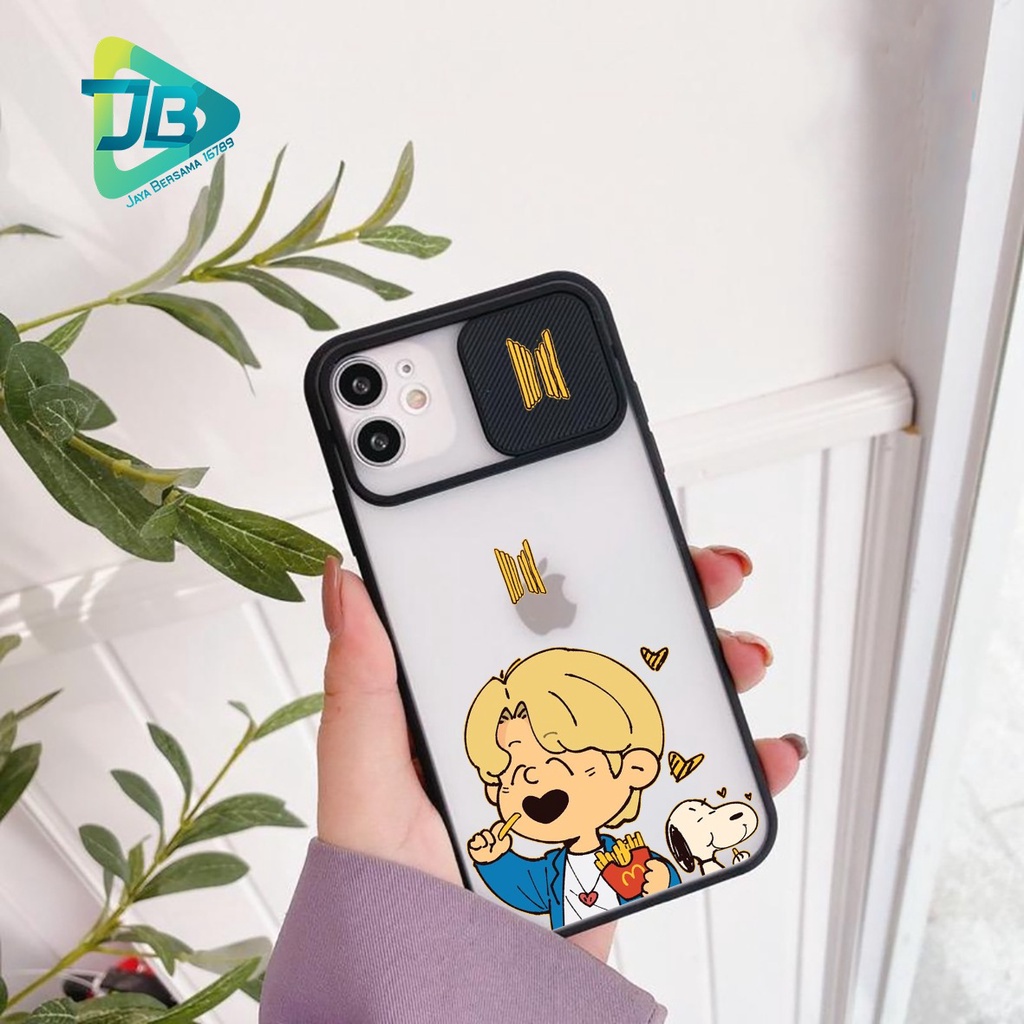 SOFTCASE SLIDE KAMERA KPOP OPPO VIVO SAMSUNG XIAOMI REALME IPHONE ALL TYPE JB4956