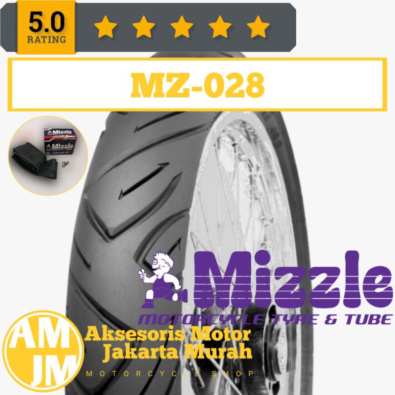 MIZZLE Ban 70/80-17 80/80-17 90/80-17 MZ-028 Tubetype