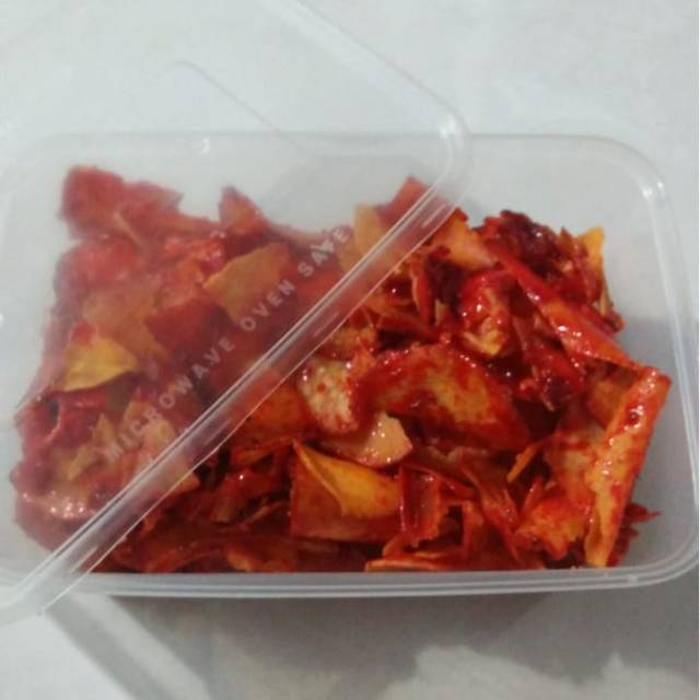 

Keripik singkong pedas