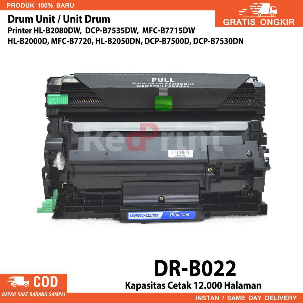 Drum Unit DR-B022 Compatible Untuk Printer HL-B2080DW, DCP-B7535DW, MFC-B7715DW, HL-B2050D