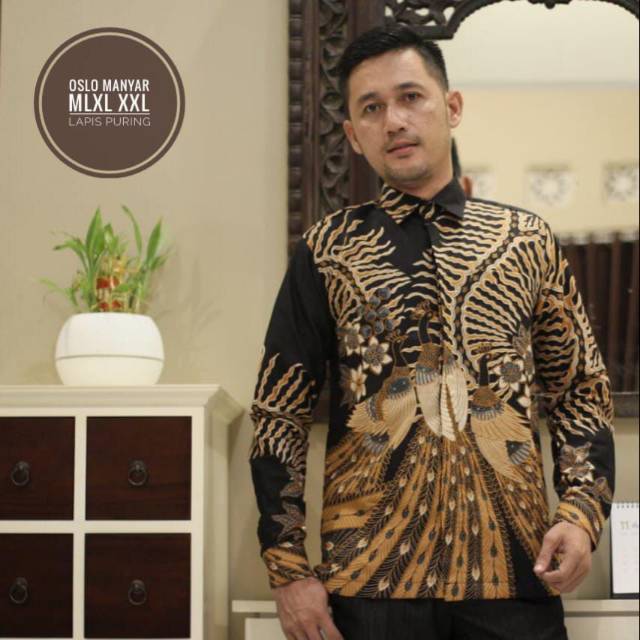 Kemeja batik oslo manyar