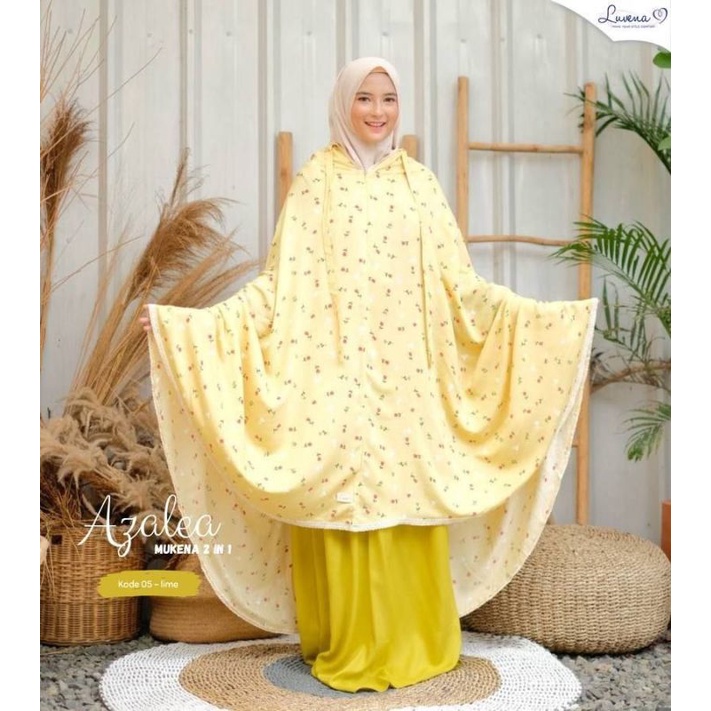 Mukena Jumbo 2 in 1 / Mukena Azalea / Mukena Luvena