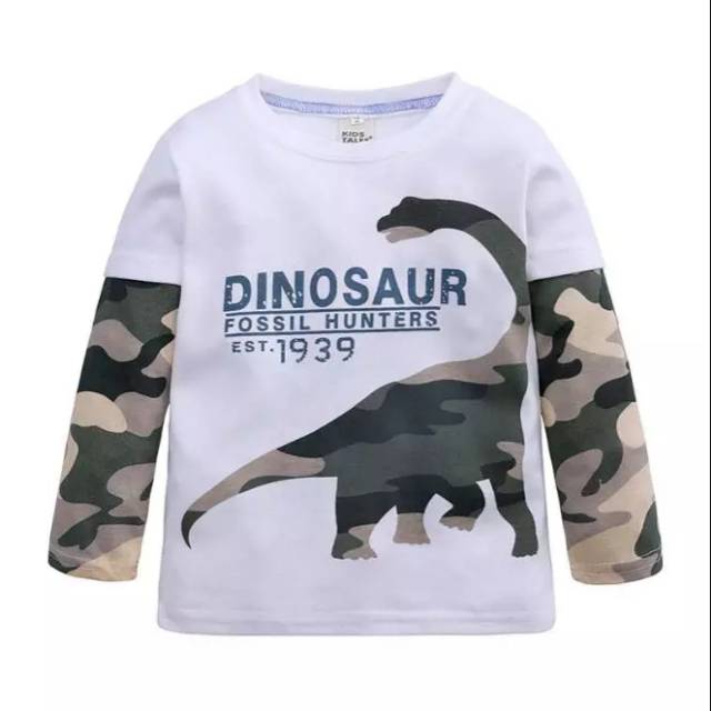 Baju atasan bayi / baby dino army