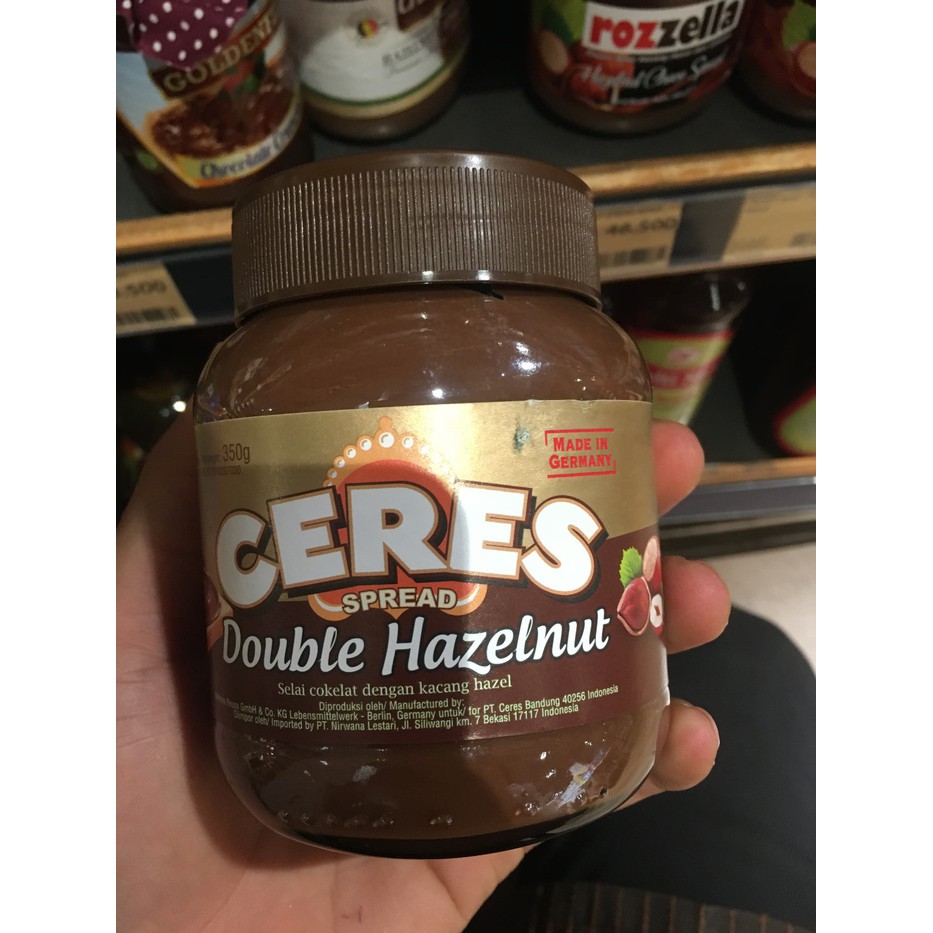 

SELAI CERES DOUBLE HAZELNUT 350 grm