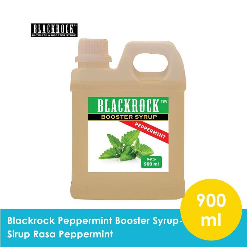 

Blackrock Peppermint Booster Syrup 900 ml - sirup rasa mint