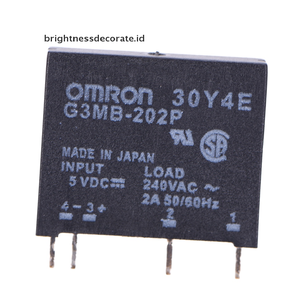 G3mb-202p PCB Solid State Relay 2A 250V 3-5v Dc