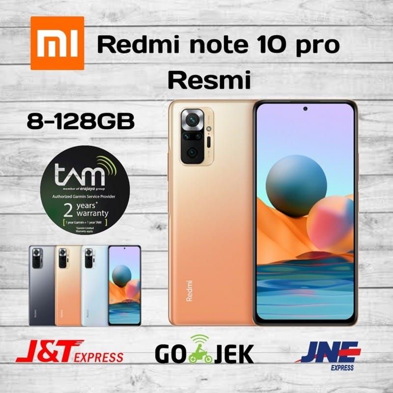 Hp Xiaomi Redmi Note 10 pro Ram 8 128gb Ram 6 64gb Redmi Note 10s Ram 8 128gb Ram 6 64gb Redmi Note 10 5G Ram 4 128gb 8 128gb Redmi Note 11 Ram 4 128gb ram 6 128gb Snapdragon garansi resmi-Note 10 pro 8/128gb