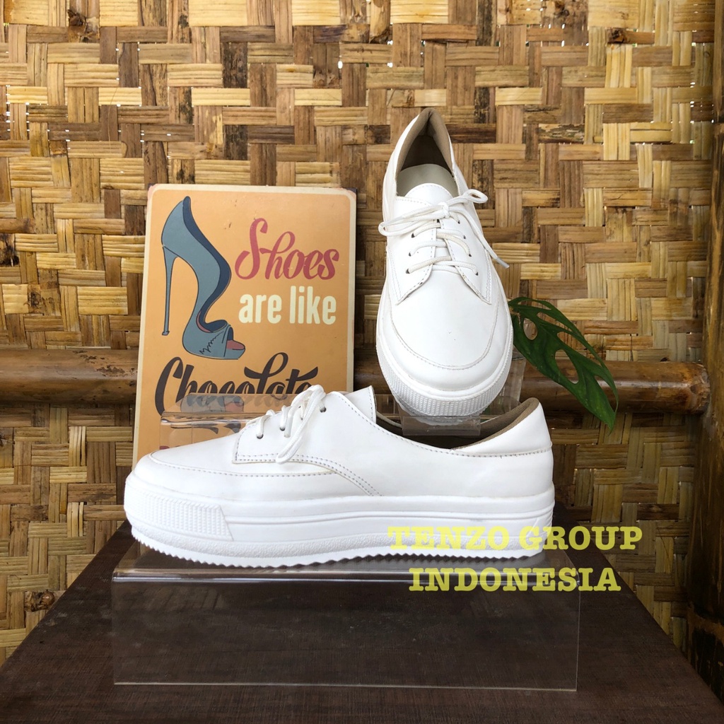Tenzo Shoes || Tnz 22 Sepatu Wanita Tenzo Tali School 37-40 / Handmade Bandung