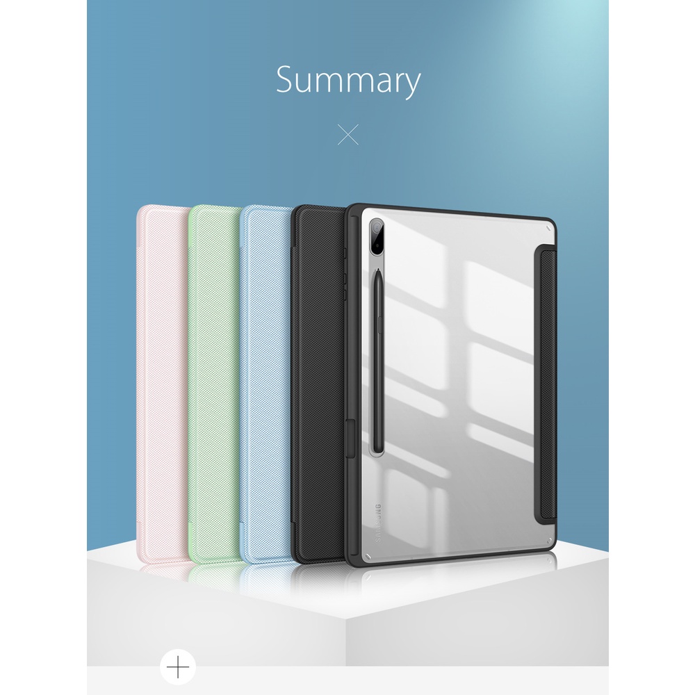 CASE SAMSUNG GALAXY TAB S7 FE 5G  (T730/T736B) S7+ (T970/T976B) DUX DUCIS TOBY SERIES