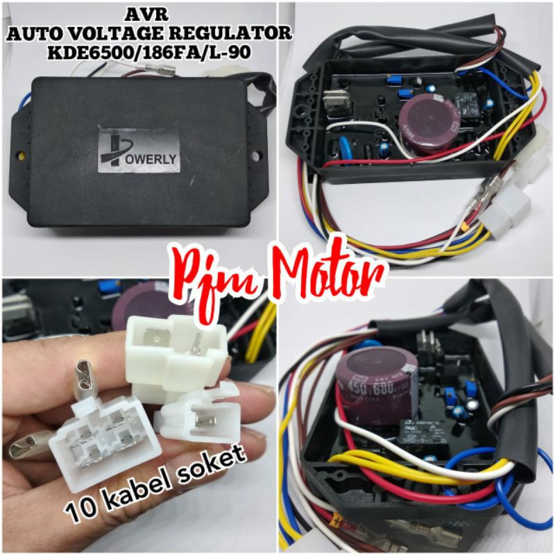 Avr Mesin Genset Solar Silent 186F 5000watt 7000watt 8000watt