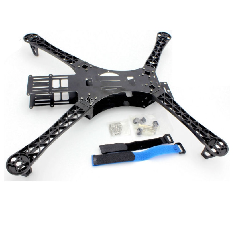 Frame Reptile Alien 500mm Quadcopter 500 Black Multirotor Naza APM MWC