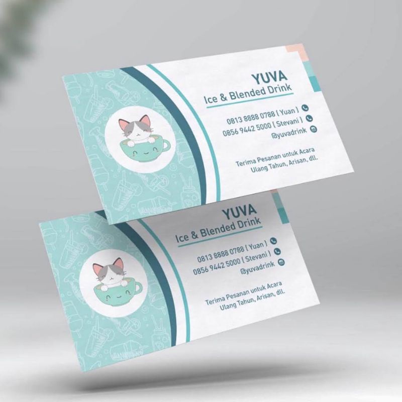 

desain kartu nama name card by @dns_design.id