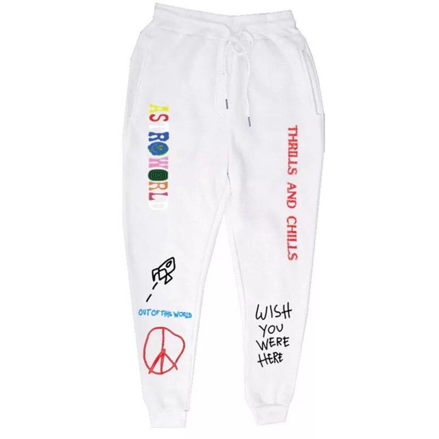 ASTROWORLD SWEATPANTS TRAVIS SCOTT