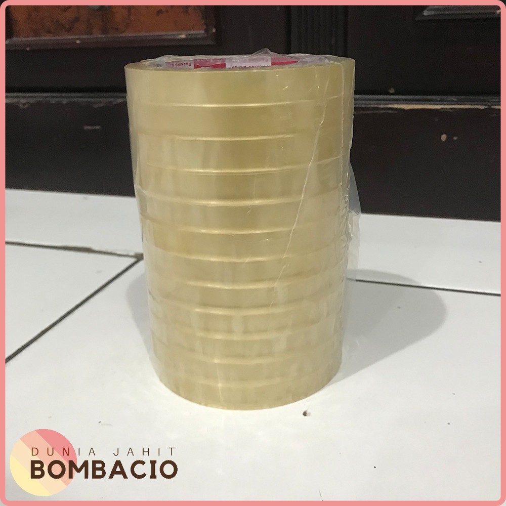 

Isolasi / Selotip / Lakban 1, 1/2 Inch Per ROLL isi lebih banyak G-Tape GROSIR