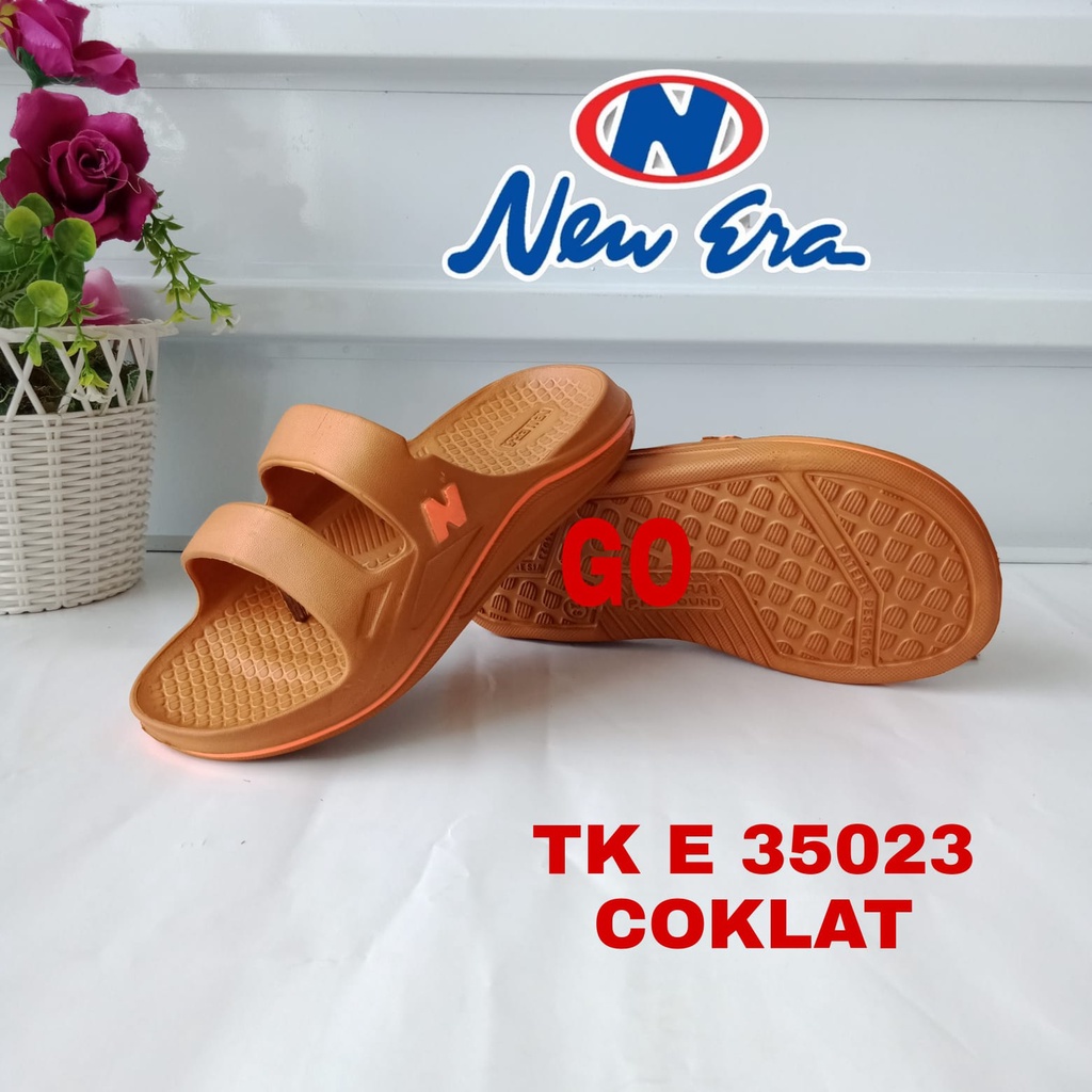 gos NEW ERA TK E 35023 Sandal Selop BAN DUA Anak Laki-laki Sendal Karet Anak Anti Slip Original