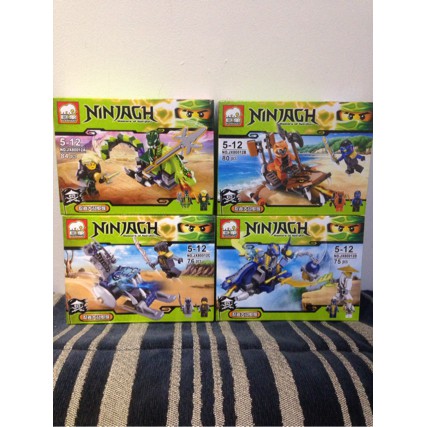 Lego kw Ninjago Kendaraan Tanggung Seri Serpentine JX 80012