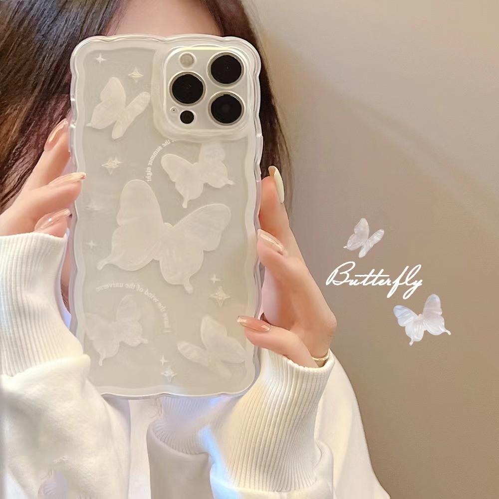 Casing Soft Case Tpu Transparan Motif Kartun Untuk iPhone 13 / 13pro / 13prm / 11 / 7Plus / 8Plus / Xr / XS / 13 / 12pro