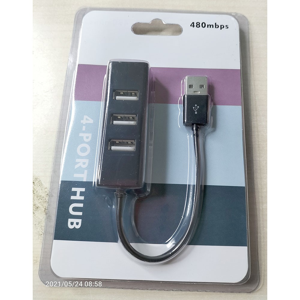 USB HUB 4 PORT With Independent ON OFF Switch / Colokan USB Portable 4 Port