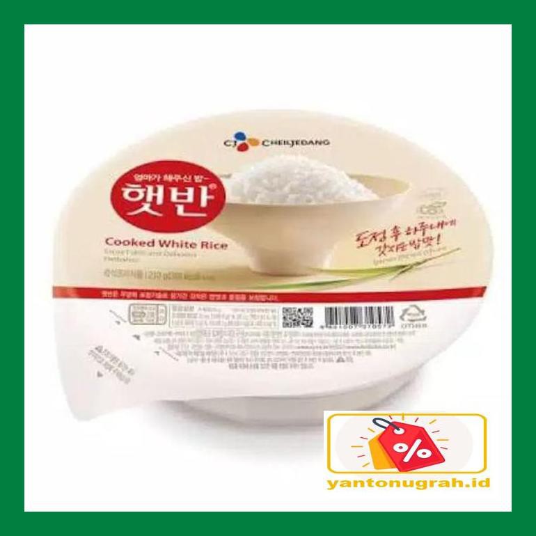 

Ytnksot Cj Hetban Cooked White Rice Nasi Instant Korea Sotyt07