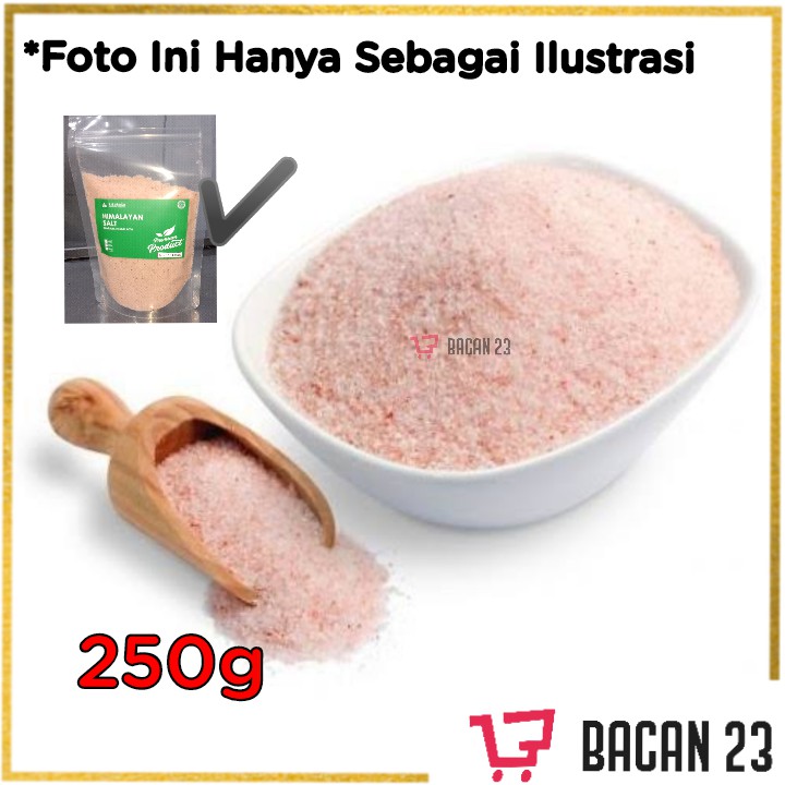 Himalayan Salt ( 250g ) / Garam Himalaya / Garam Organik / Garam Sehat /  Bacan 23 - Bacan23