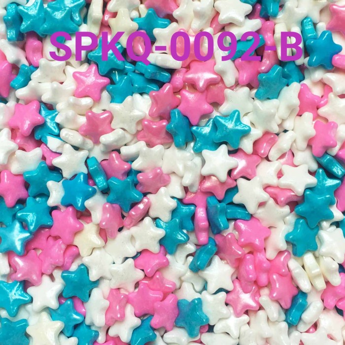 

GR-SPKQ-0092 SPRINKLES SPRINKLE SPRINKEL 250GR BINTANG BERKUALITAS