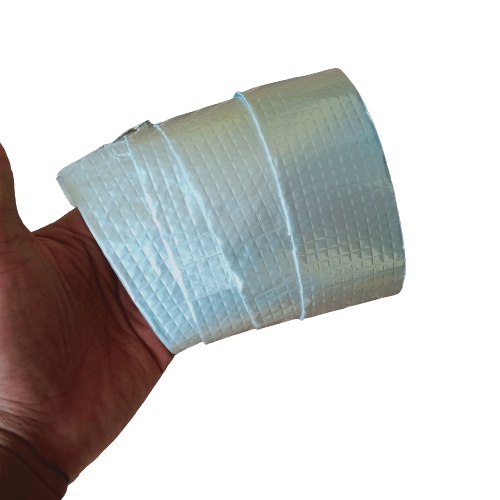 1 Meter Lakban Aluminium Foil - Lakban Anti Bocor Anti Air - Super Strong Waterproof Tape Butyl