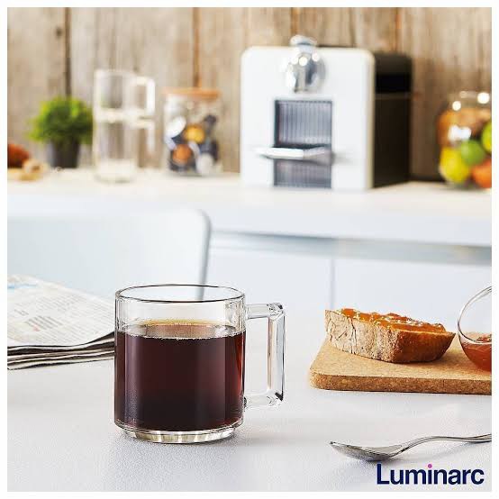 Gelas Mug 250 ml Luminarc - Gelas Kopi - Gelas Mug - Gelas Gagang - Gelas Kaca