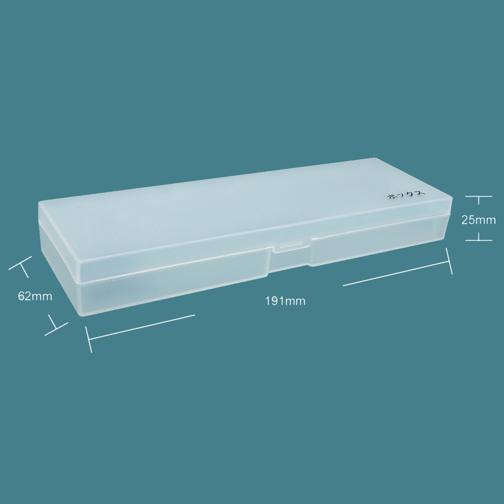 Transparent Stationery Pencil Box