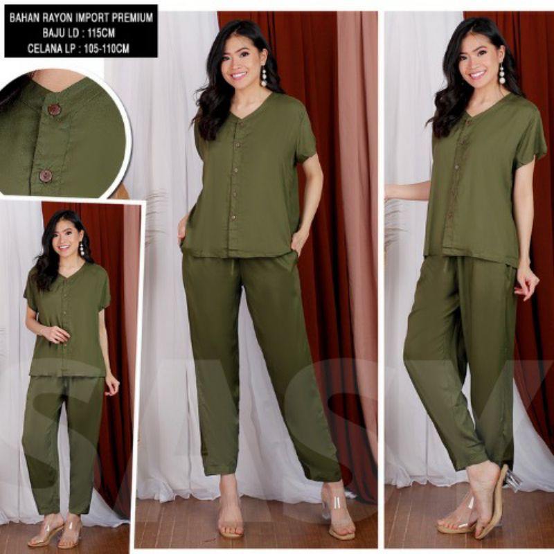 cod setelan wanita premium / setelan rayon / setelan jumbo /setelan kekinian / setelan trendi