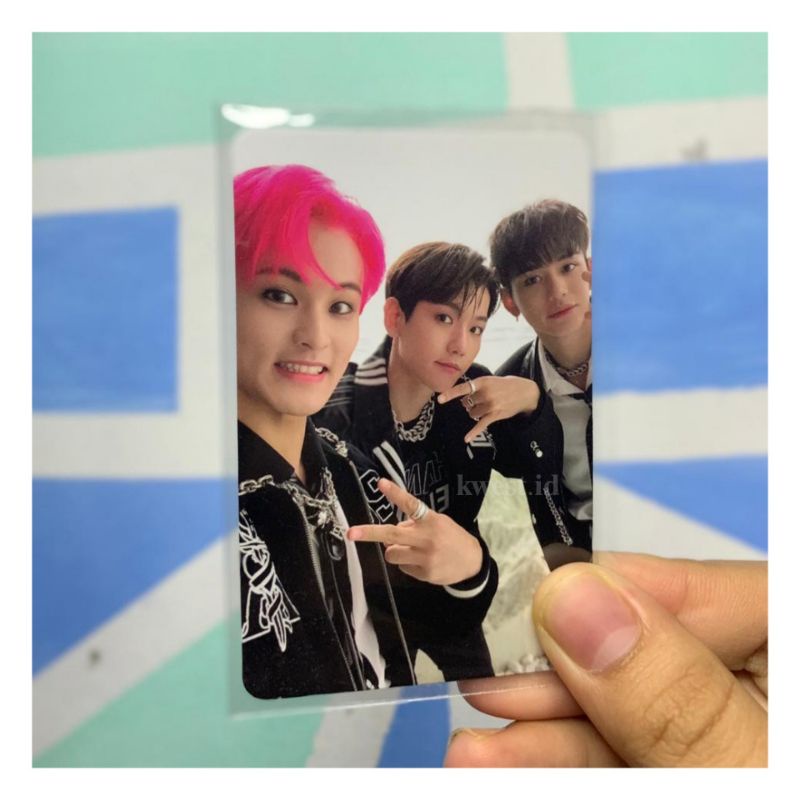 PC SUPERM SUPER ONE GROUP BAEKHYUN LUCAS MARK PHOTOCARD