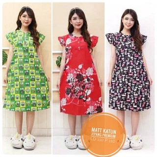  DASTER  KARAKTER KATUN LENGAN PENDEK REMAJA KEKINIAN  WANITA 